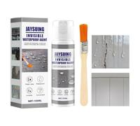 Agent Scellant Imperméable | Longue Durée avec Pinceau | Mastic étanchéité fissures murales,Pour Toit Sous-sol Camping-car Marine Appui de Fenêtre Salle de Bain Plafond