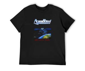 Agent Steel Mad Locust Rising Men's T-Shirt Unisex Black Cotton Print Tee Shirts S