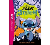 Agent Stitch, Tome 02 Un agent sur les dents - Walt Disney Company - Bb Rose Verte - Poche - Roman cadet