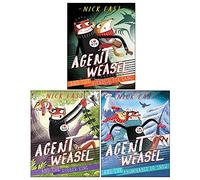 Agent Weasel Series Books 1 - 3 Collection Box Set by Nick East (Fiendish Fox Gang, Abominable Dr Snow & Robber King)