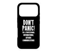 Agente des Communications des Affaires internationales Coque pour iPhone 17 Pro