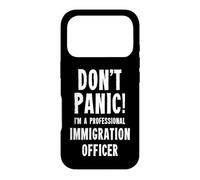 Agente d'immigration Coque pour iPhone 17 Pro