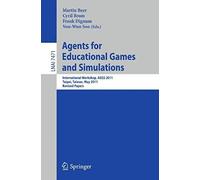 Agents For Educational Games And Simulations