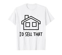Agents immobiliers Coach Funny Realtor Broker I'd Sell That T-Shirt