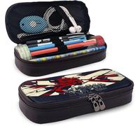 Agents Of Shield Neutre, Trousse À Crayons Multifonction, Trousse À Crayons En Cuir, Pochette À Stylos, Sac De Papeterie, Kit De Rangement Portable De Bureau, Support De Boîte À Cosmétiques