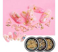 Ages 1 Boîte Sexe 3d Ongles Strass Gemmes Nouveau Charmant Mélange Nail Art Décoration Rose Bijoux Gel Paillettes Bricolage Décors Conseils Décoration
