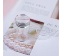 Ages 1 Ensemble 2019 Nouveau Design Pur Clair Gelée Silicone Nail Art Stamper Grattoir Avec Capuchon Transparent Ongles Timbre Estampage Outils