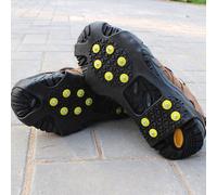 Ages 1 Paire De Poignées De Neige Glacée Taquet Sur Botte De Chaussure Pointes En Caoutchouc Crampons Antidérapants Crampons Chaussures Extensibles Sous Vente