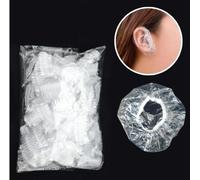 Ages 100 Pièces Jetables Coiffure Cache-Oreilles Salon Clair Oreille Couverture Oreille Protection Cheveux Colorant Protéger Capuchon Cheveux Couleur Style Outil