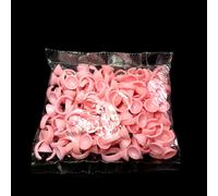 Ages 100 Pièces/Sac Casquettes Jetables Rose Anneau Tatouage Encre Tasse Pour Femmes Hommes Tatouage Aiguille Fournitures Accessoire Maquillage Tatouage Outils