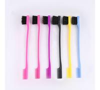 Ages 3 Pièces Beauté Double Face Bord Contrôle Peigne À Cheveux Coiffure Brosse À Cheveux 2019 Nouvelle Couleur Aléatoire