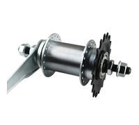 Ages 32 Trous Inversion Ride Arrière Frein Fixe Engrenage Vélo Arrière Moyeu En Alliage D'aluminium Vélo Caboteur Frein Arrière Moyeu 32 Trous Fixe