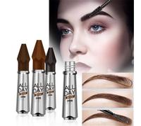 Ages 4 Couleurs Sourcils Crème Rehausseurs Longue Durée Étanche À L'air Coussin Colorant Yeux Sourcils Gel Brun Teinté Liquide Sourcils Teinte Maquillage