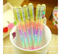Ages 6 Couleurs En 1 Stylos Gel Pour Bureau Étudiant Stylo À Encre Craie Stylo Cadeau De Noël
