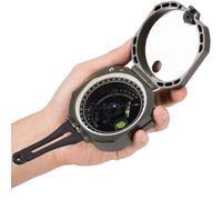 Ages Boussole Directionnelle Visée Compas Imperméables Et Légers Avec Sac De Transport? Parfait Pour L'orientation Camping Voyage Randonnée