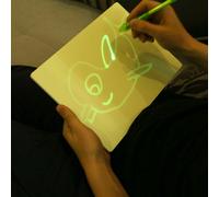 Ages Dessiner Avec Lumière Amusant Bloc-Notes Développer Jouet Éducatif Dessin Peinture Planche Pour Enfants Sous Vente