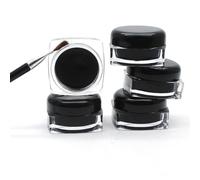 Ages Eyeliner Gel De Couleur Noire Avec Brosse Facile À Porter Maquillage Longue Durée Imperméable Eye Liner Maquillage Beauté Femmes Cosmétiques Outil