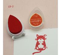 Ages Mini Tampon D'encre En Forme De Gouttelettes Tampon D'encre De Dessin Animé Coloré Ensemble Pour Le Bricolage? Artisanat D'art? Sous-Vente