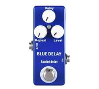 Ages Mosky Bleu Profond Retard Mini Guitare Effet Pédale Véritable Contournement