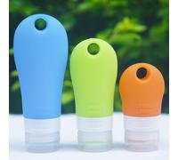 Ages Nouvelle Bouteille En Silicone 38ml 60ml Portable Rose Bleu Mini Bouteille En Silicone Ma Bouteille Rechargeable Voyage Lotion Points Shampooing Cosmétique Contenant