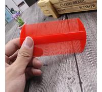 Ages Portable Double Face Tête Poux Peigne Fine Dent Tête Poux Puces En Plastique Nit Cheveux Peignes Outils De Coiffure Pour Enfants Chien De Compagnie