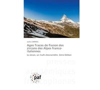 Ages Traces de fission des zircons des Alpes franco-italiennes