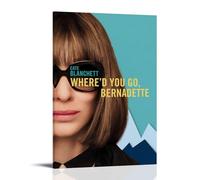 AGEUWRRGGH Beenadette Poster sur toile avec cadre « Where'd You Go » - Art mural moderne - Peinture pour chambres - 40 x 60 cm