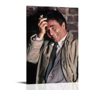 AGEUWRRGGH Columbo Peter Falk Poster sur toile - Art mural esthétique - Peinture moderne pour chambres - 20 x 30 cm - Style cadre