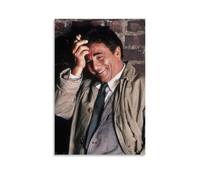 AGEUWRRGGH Columbo Peter Falk Poster sur toile - Art mural esthétique - Peinture moderne pour chambres - 60 x 90 cm - Style sans cadre