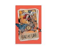 AGEUWRRGGH Impression sur toile « Bad at Love » - Art mural esthétique - Peinture moderne pour chambres - 60 x 90 cm - Style sans cadre