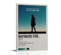 AGEUWRRGGH Impression sur toile de l'album Wayward Fire The Chain Gang of 1974 - Art mural esthétique - Peinture d'art moderne pour chambres - 30 x 45 cm - Style cadre