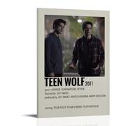AGEUWRRGGH Poster Teen Wolf sur toile - Art mural esthétique - Peinture moderne pour chambres - 30 x 45 cm - Style cadre
