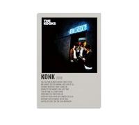 AGEUWRRGGH The Kooks Konk Poster sur toile - Art mural esthétique - Peinture moderne pour chambres - 40 x 60 cm - Style sans cadre