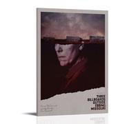 AGEUWRRGGH Three Billboards Outside Ebbing Missouri2 Poster sur toile Décoration murale Esthétique Affiche d'art moderne Peinture pour chambres 20 x 30 cm Style cadre