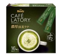 AGF Store AGF Blendy Kafera Tree Stick Rich Green Tea Latte 16 pièces