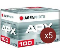 AGFA APX 100asa 36 Poses - Lot de 5