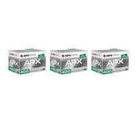 Agfa APX 400 Lot de 3 Films Noirs et Blancs 35 mm 36 Poses
