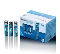 Agfa Batteries alcalines AAA Lr03 24 Pack Camping, Bleu, Taille Unique