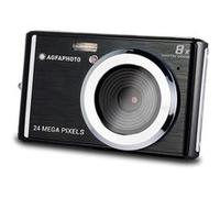 AgfaPhoto Realishot DC5500 - Appareil Photo Numérique Compact, 24 MP, Ecran LCD 2,4", Zoom Digital 8X, Vidéo HD 720p, Mémoire Externe SD, Batterie Lithium - Noir