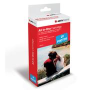 AgfaPhoto Cartouche & papiers AMC20 – 20 photos 5,3×8,6 – Compatible Realipix Mini S/P, Kodak Mini