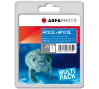Agfa Photo 21XL+22XL Multipack Noir(e) / Plusieurs couleurs Original APHP21_22SET