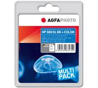 Agfa Photo 300XLBK+Color Multipack Noir(e) / Plusieurs couleurs Original APHP300XLSET