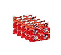 AGFA PHOTO 601020 - Appareil Photo Jetable LeBox Flash, 27 photos, Objectif Optique 31 mm - Gris et Rouge