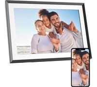Agfa Photo-Cadre Photo Numérique Hd Wifi Realiview 10"" 32 Go,Écran Tactile,Météo,Horloge,Montage Mural,Partage À Distance,Affichage Multimédia,Résolution 1200X800-Apf1000 Wifi-Noir