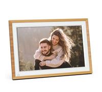 Agfaphoto Cadre photo numérique WiFi 10 pouces Bois