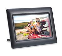 AGFA Photo Cadre Photo Numérique Realiview APF700 - Écran LED 7" 1024x600, Affichage Photos, Horloge, Calendrier Programmable - Noir