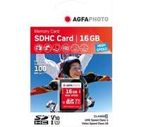 Agfa Photo Carte Mémoire Sdhc 16 Gb Uhs-i U1 V10 G