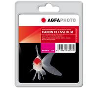 Agfa Photo Cartouche d'encre Magenta Original APCCLI551XLM