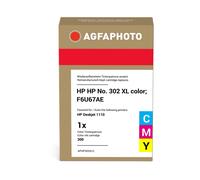 Agfa Photo Cartouche d'encre Plusieurs couleurs Original APHP302XLC