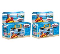 Lot de 2 Appareils Photo Agfa Photo LeBox Ocean jetables 35 mm Noir